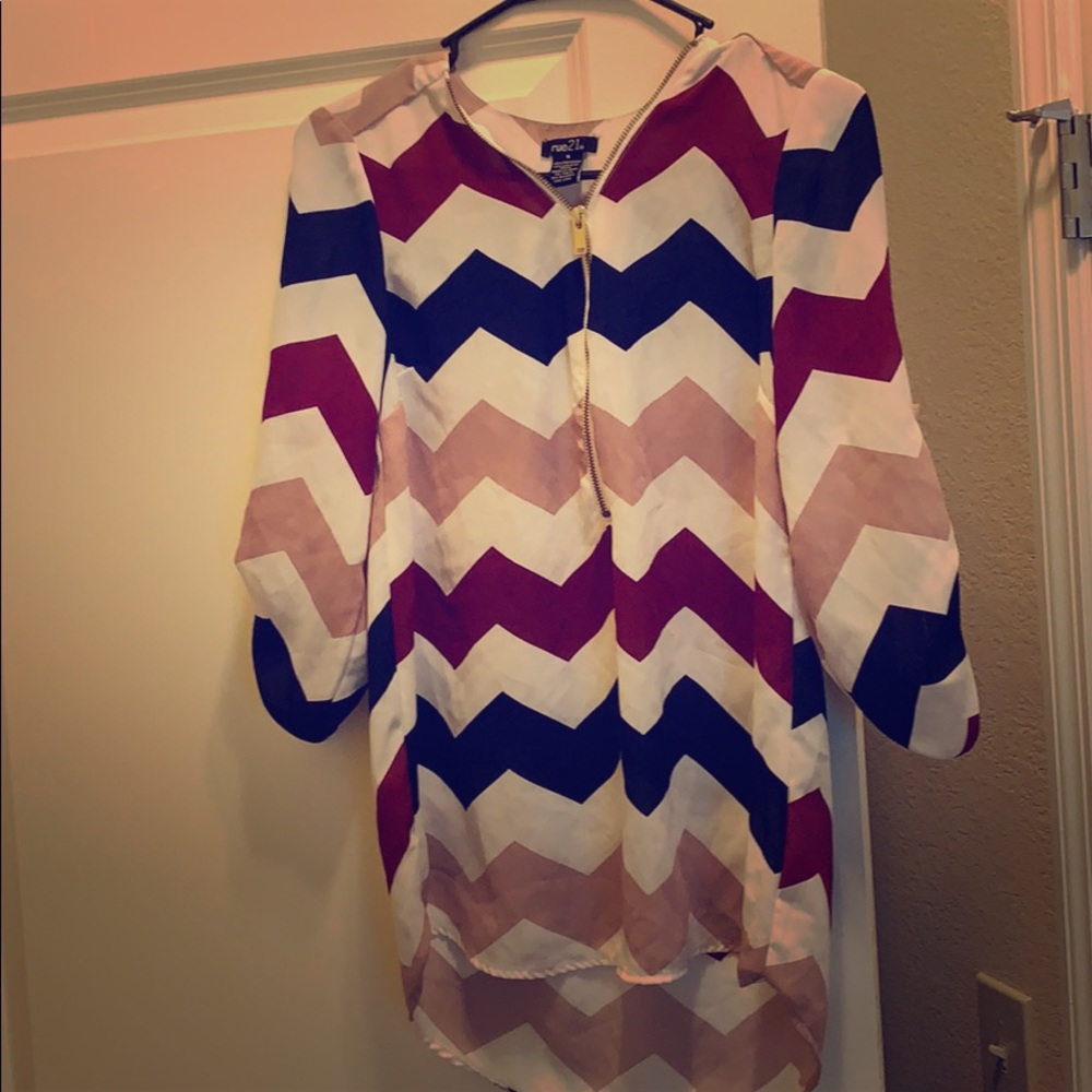 Rue 21 chevron shirt